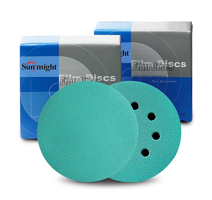 P12000 Sunmight Abrasives 53023 Film Sanding Discs 50pk Grit P1000 P2000 